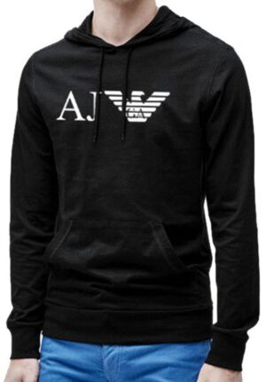ארמני-ARMANI HOODIES MEN'S- Black