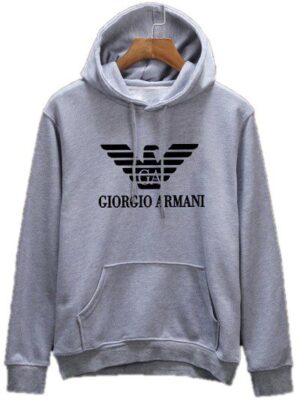 ארמני-ARMANI HOODIES MEN'S- Gray