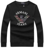 ארמני- ARMANI SWETER LONG MEN'S - Black