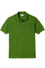 לקוסט-LACSOTE TSHIRT MEN'S POLO SHORT - Fiji Green