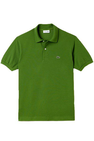 לקוסט-LACSOTE TSHIRT MEN'S POLO SHORT - Fiji Green