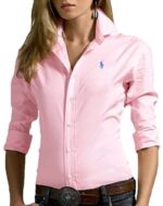 ראלף לורן-RALPH LAUREN SHIRT WOMEN - Carousel Pink