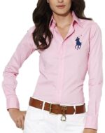 ראלף לורן-RALPH LAUREN SHIRT WOMEN - Pale Rose