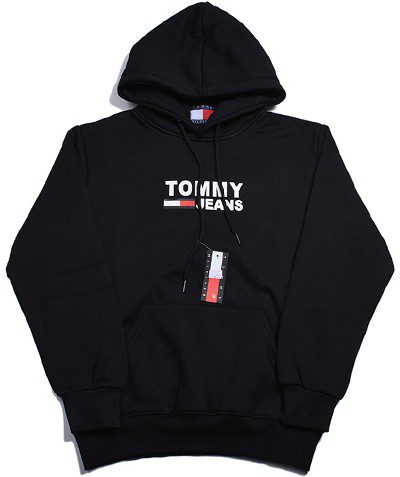 טומי הילפיגר-TOMMY SWETER MEN AND HOODIES MEN AND WOMEN - Black