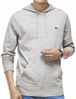 לקוסט-LACSOTE  SWETER MEN DESGIN- GRAY