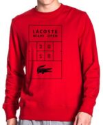 לקוסט-LACSOTE  SWETER MEN DESGIN- RED