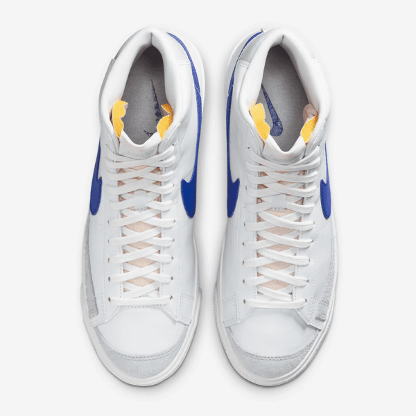 נייק בלייזר גבוהות- NIKE BLAZER MID '77 VINTAGE WHITE BLUE