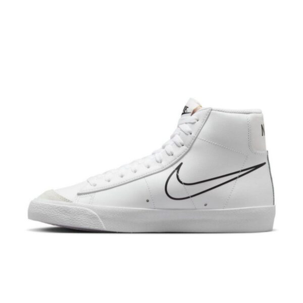 נייק בלייזר גבוהות- NIKE BLAZER MID '77 VINTAGE WHITE BLACK