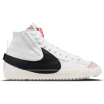 נייק בלייזר גבוהות- NIKE BLAZER MID '77 VINTAGE WHITE BLACK
