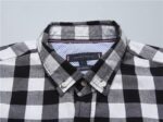טומי הילפיגר-TOMMY BUTTON MEN'S- BLACK & WHITE