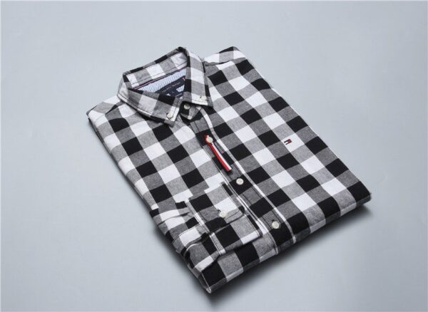 טומי הילפיגר-TOMMY BUTTON MEN'S- BLACK & WHITE