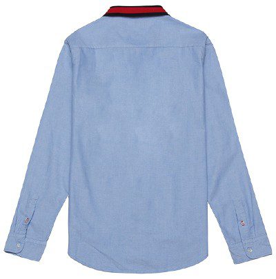 טומי הילפיגר-TOMMY BUTTON MEN'S- Echo Blue