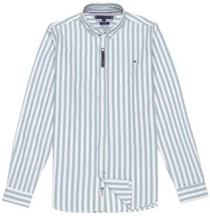 טומי הילפיגר-TOMMY BUTTON MEN'S- Heather & White