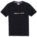 טומי הילפיגר-TOMMY TSHIRT MEN'S - BLACK