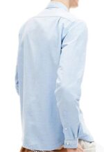 לקוסט-LACOSTE LONG MEN SHIRT - Pattens Blue