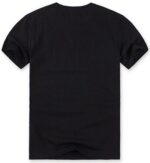 לקוסט-LACSOTE TSHIRT DESGIN MEN SHORT - Black