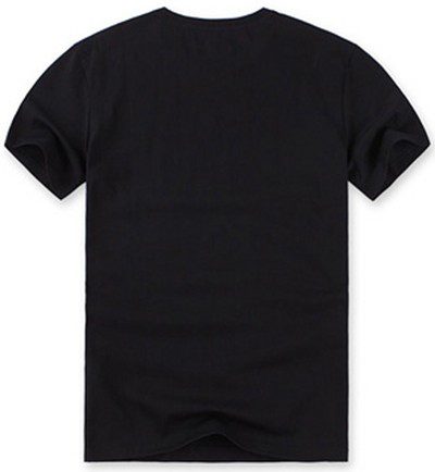 לקוסט-LACSOTE TSHIRT DESGIN MEN SHORT - Black