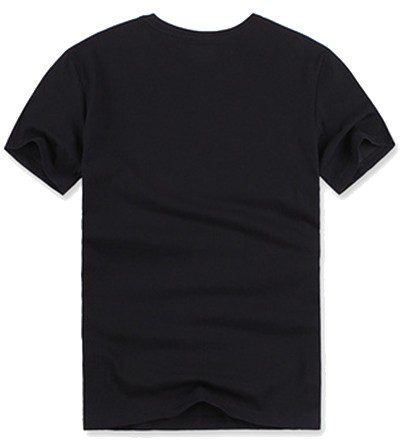 לקוסט-LACSOTE TSHIRT DESGIN MEN SHORT - Black & White Logo