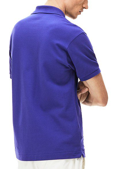 לקוסט-LACSOTE TSHIRT MEN'S POLO SHORT - Blue