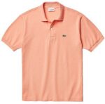 לקוסט-LACSOTE TSHIRT MEN'S POLO SHORT - Mandys Pink